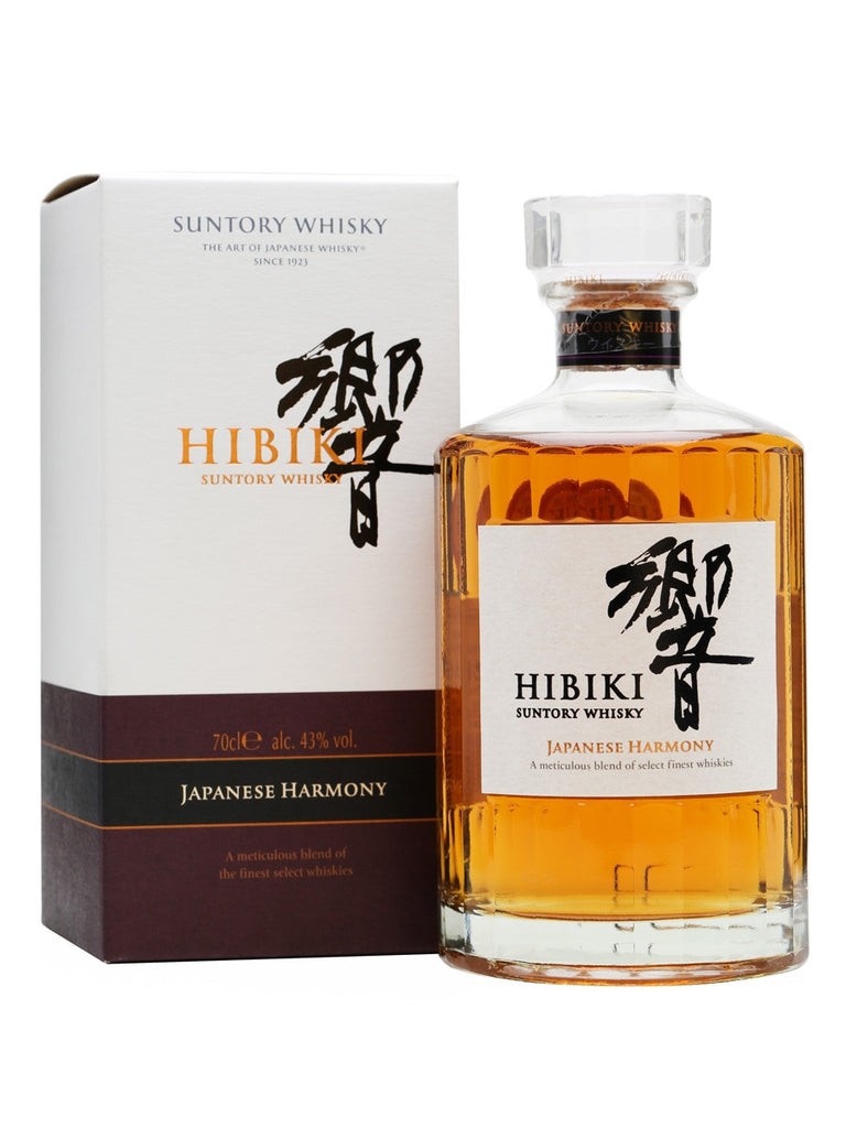 SUNTORY HIBIKI HARMONY 43% 750ML BLENDED JAPANESE WHISKY