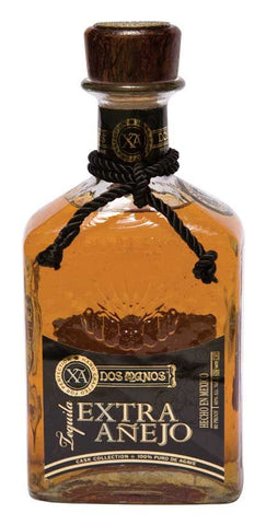 DOS MANOS TEQUILA EXTRA ANEJO