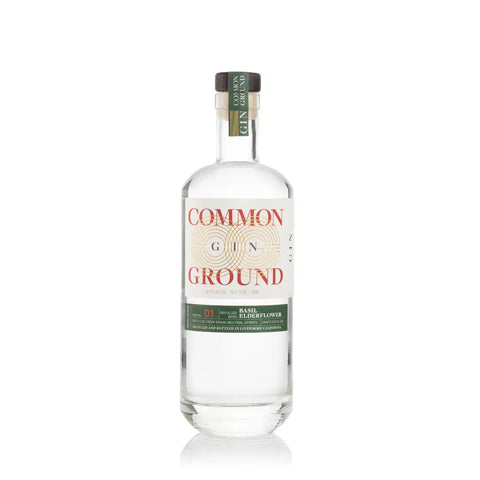 COMMON GROUND GIN BASIL ELDERFLOWER